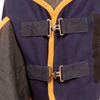 Showdeken KNHS Fleece Met Borstflap Donkerblauw