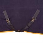 Showdeken KNHS Fleece Met Borstflap Donkerblauw