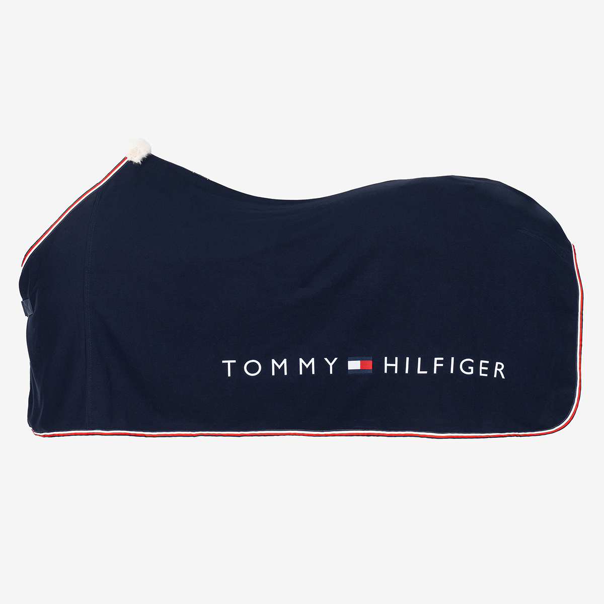 Showdeken Tommy Hilfiger Light & Dry Donkerblauw, 205 cm in donkerblauw