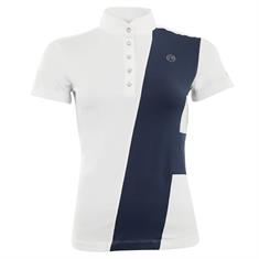 Showshirt ANKY Grand Allure Wit-donkerblauw