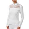 Showshirt Equestrian Stockholm Crystal Wit
