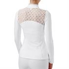 Showshirt Equestrian Stockholm Crystal Wit