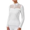 Showshirt Equestrian Stockholm Crystal Wit