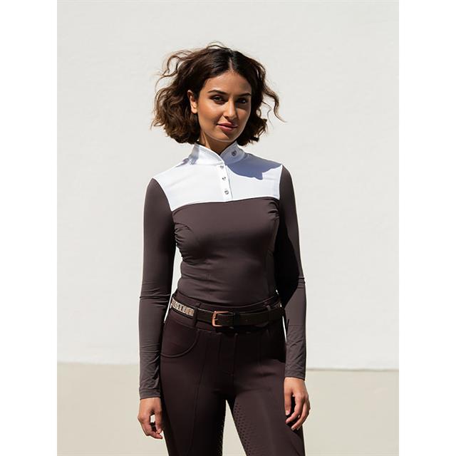 Showshirt Equestrian Stockholm Revenew Moonless Night Bruin