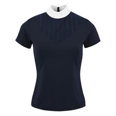 Showshirt Equithème Funza Donkerblauw