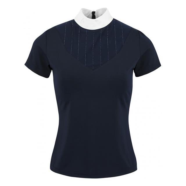 Showshirt Equithème Funza Donkerblauw