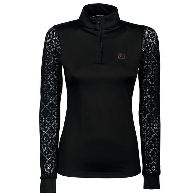 Showshirt Harry's Horse Crystal Lace Zwart