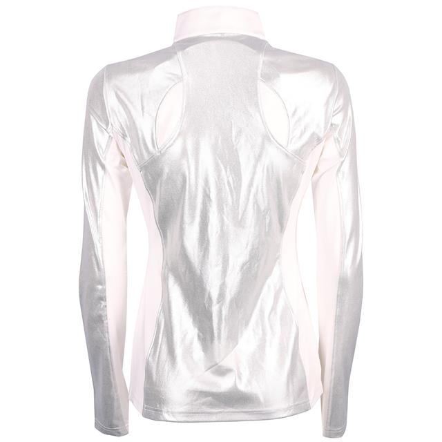 Showshirt Harry's Horse EQS Silver Shiny Wit-zilver