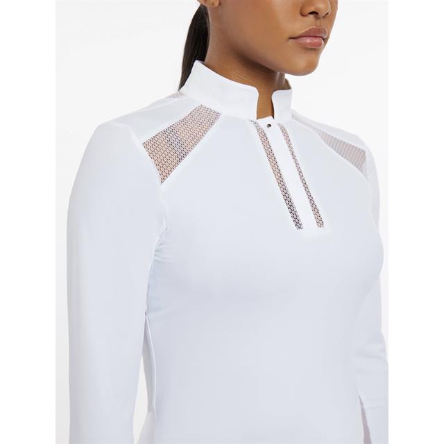 Showshirt LeMieux Camille Long Sleeve Wit