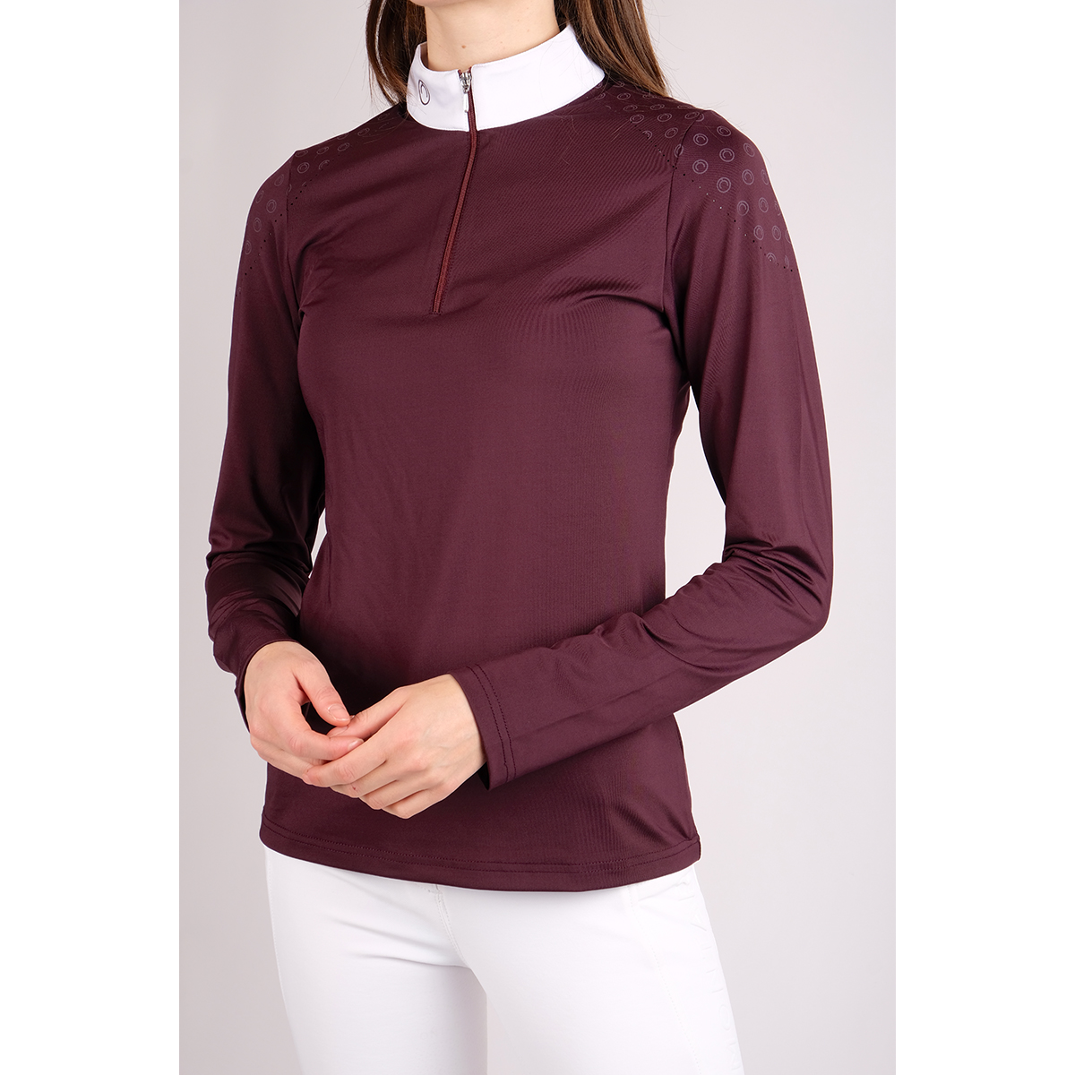 Showshirt Montar Rosy Rood, L in rood