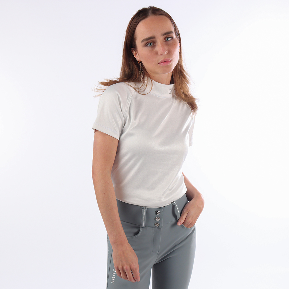 Showshirt Quur Qfaize Wit, XS in wit