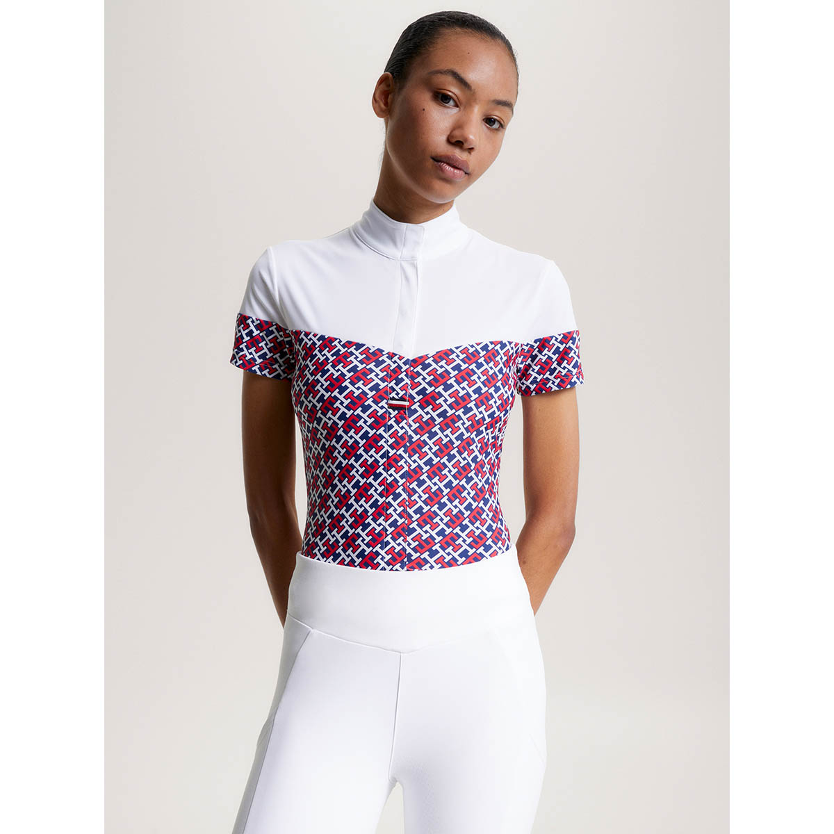 Showshirt Tommy Hilfiger Madison Monogram Multicolor, L