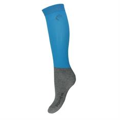 Showsokken Equithème 2-Pack Middenblauw