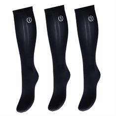 Showsokken Imperial Riding IRHOlania 3-pack Donkerblauw