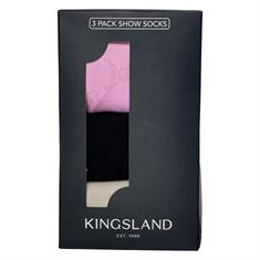 Showsokken Kingsland KLJilly 3-Pack Multicolor