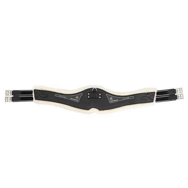 Singel Acavallo Comfort Gel Eco-wol Zwart