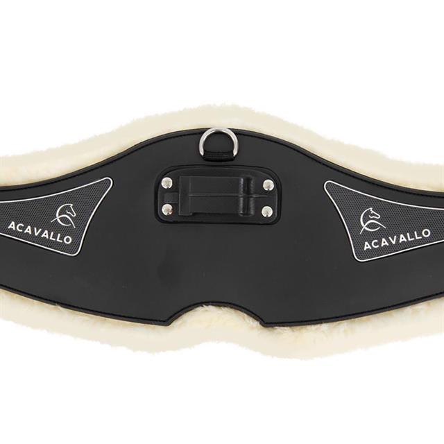 Singel Acavallo Comfort Gel Eco-wol Zwart