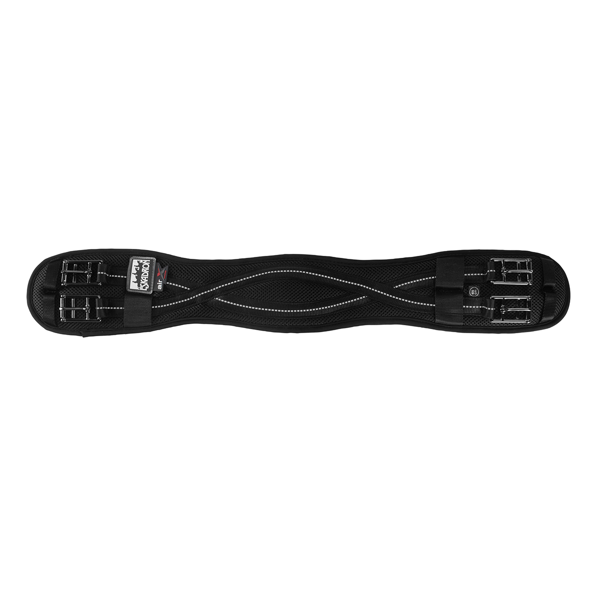 Singel Eskadron Mesh Zwart, 115 CM in zwart