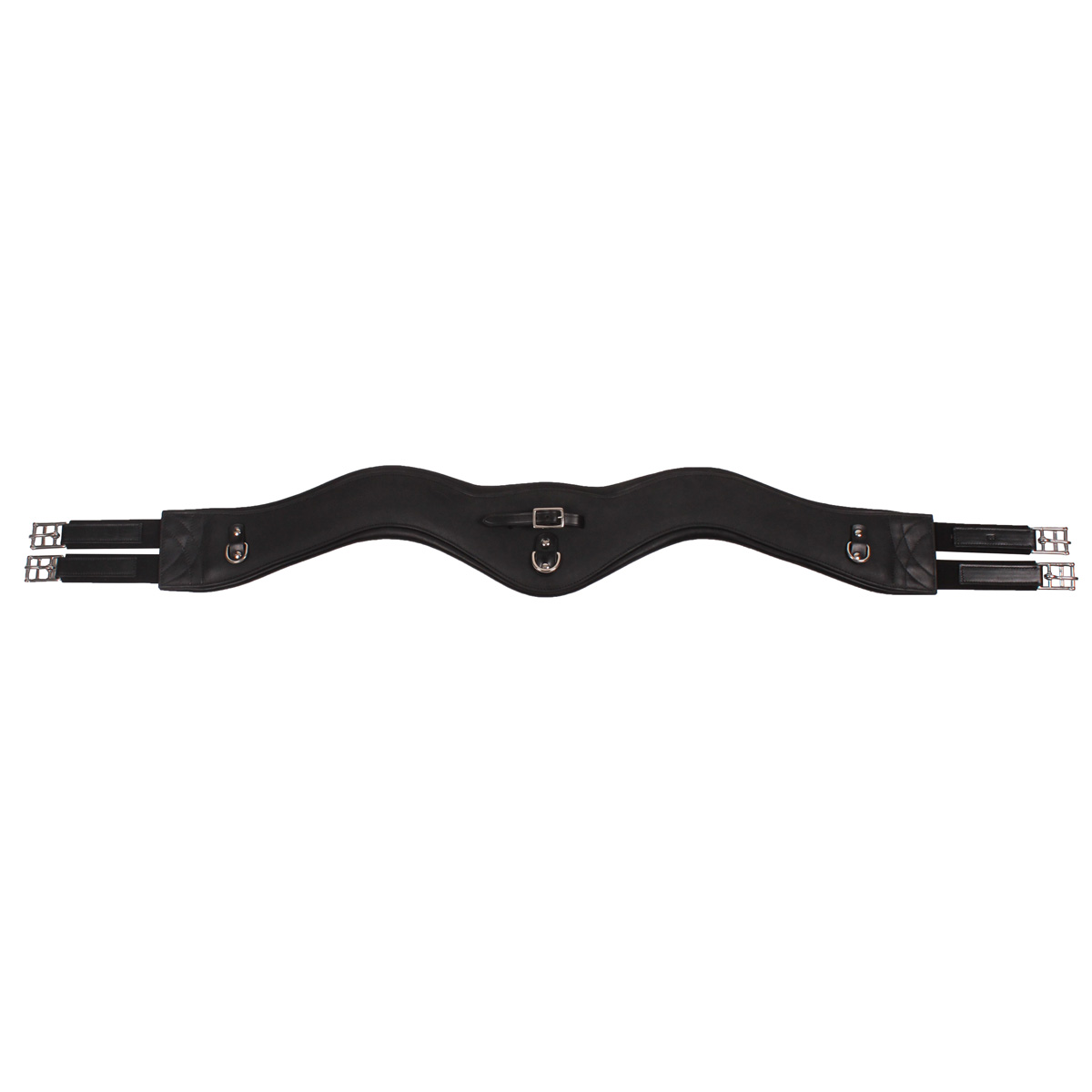 Singel Horka Anatomic, 110 CM in zwart/zilver