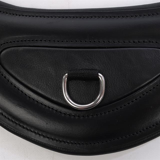Singel HORSEGEAR HGLuxe Leather Zwart