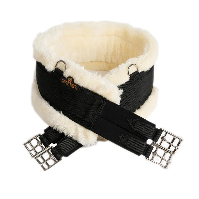 Singel Kentucky Sheepskin Zwart