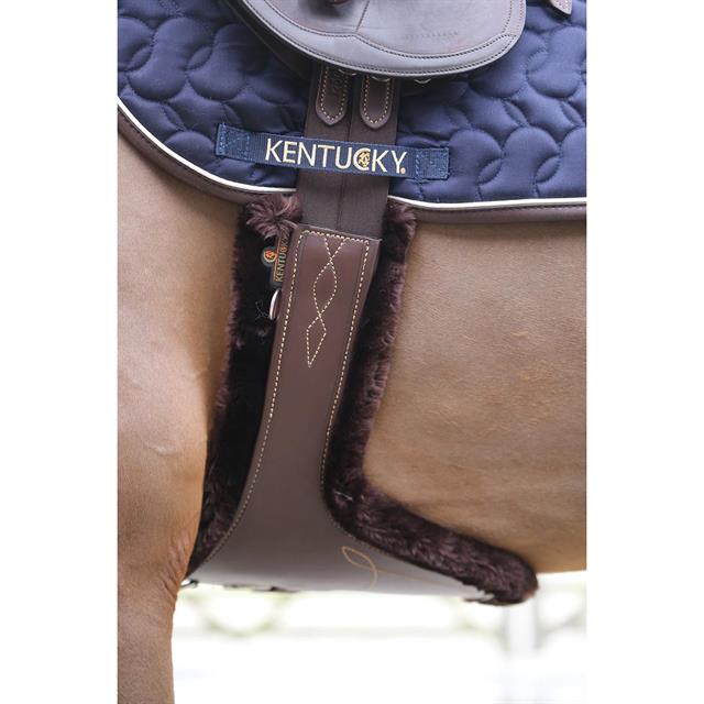 Singelhoes Kentucky Buikflap Bruin