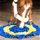 Snuffelmat QHP Geel-blauw