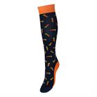 Sokken Epplejeck EJCarrot Donkerblauw-oranje