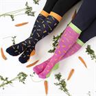 Sokken Epplejeck EJCarrot Donkerblauw-oranje