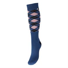 Sokken Epplejeck EJSquare Lurex Donkerblauw-lichtblauw