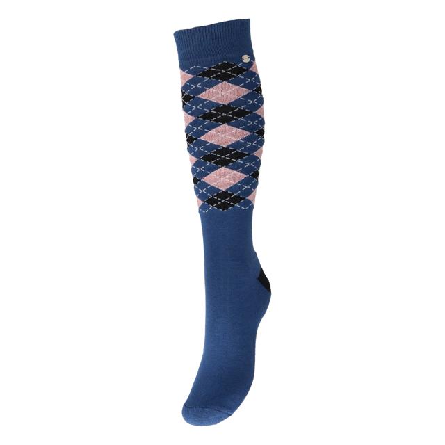 Sokken Epplejeck EJSquare Lurex Donkerblauw-lichtblauw