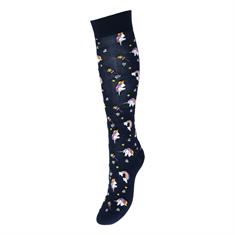 Sokken Epplejeck Unicorn Donkerblauw