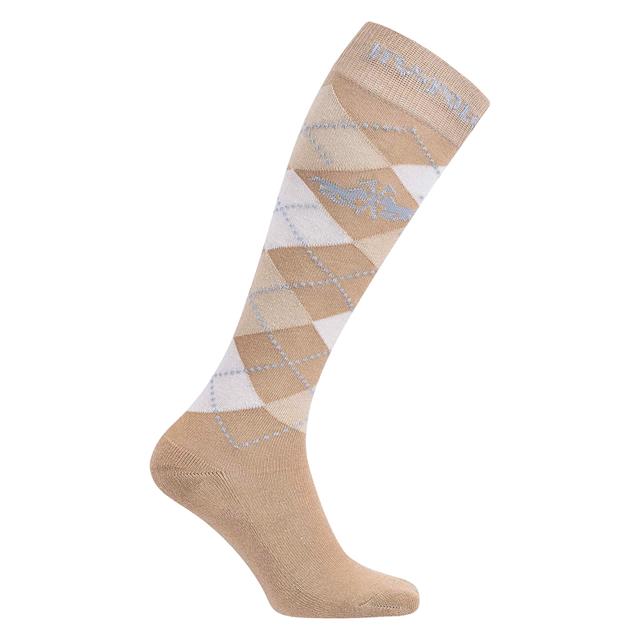 Sokken HV POLO Argyle Beige