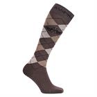 Sokken HV POLO Argyle Bruin-lichtblauw