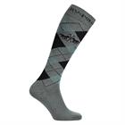 Sokken HV POLO Argyle Groen-zwart