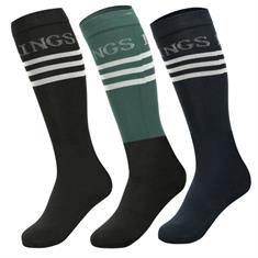 Sokken Kingsland KLGoldie 3-Pack Groen-donkerblauw