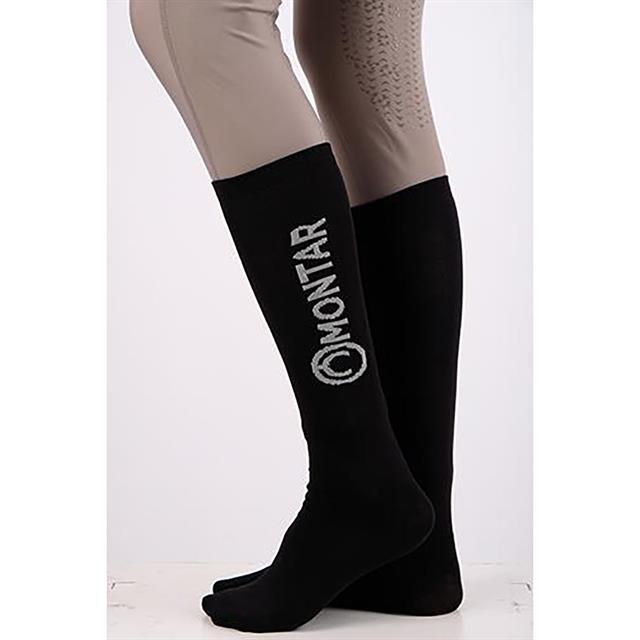 Sokken Montar Logo 3-pack Zwart