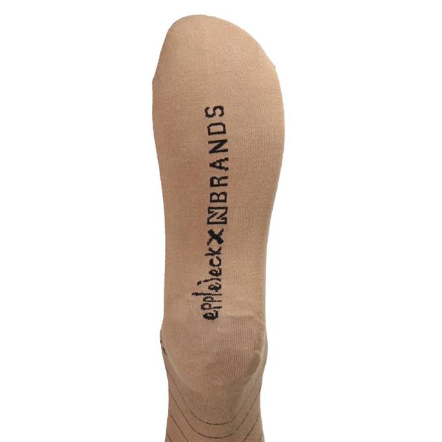 Sokken N BRANDS X Epplejeck Sassy Aop Beige