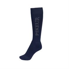 Sokken Pikeur Studs Donkerblauw