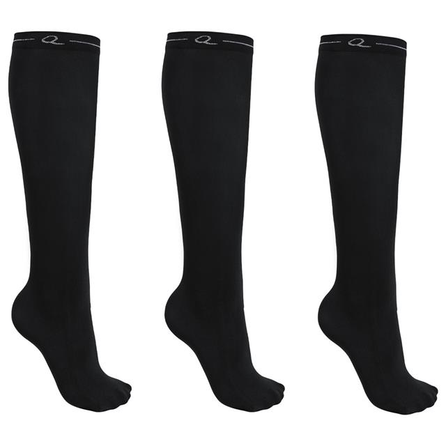 Sokken QHP 3-Pack Zwart