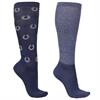 Sokken QHP Gift Box 2-Pack Donkerblauw