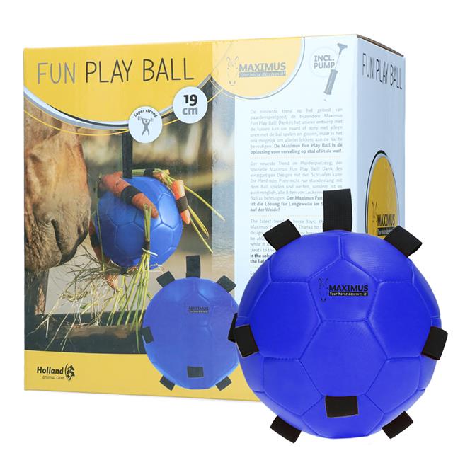 Speelbal Maximus Fun Play Ball Blauw