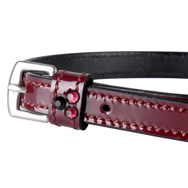 Sporenriemen QHP Chianti Donkerrood