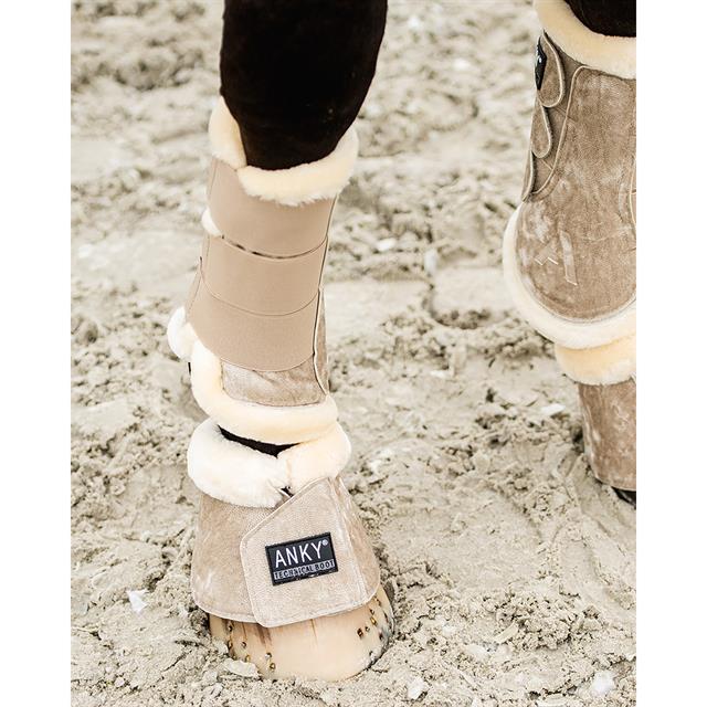 Springschoenen ANKY Fur Jubilee Beige