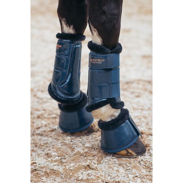 Springschoenen Equestrian Stockholm Monaco Blue Donkerblauw