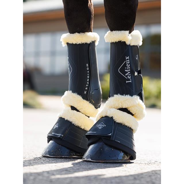 Springschoenen LeMieux Motionflex Fur Zwart