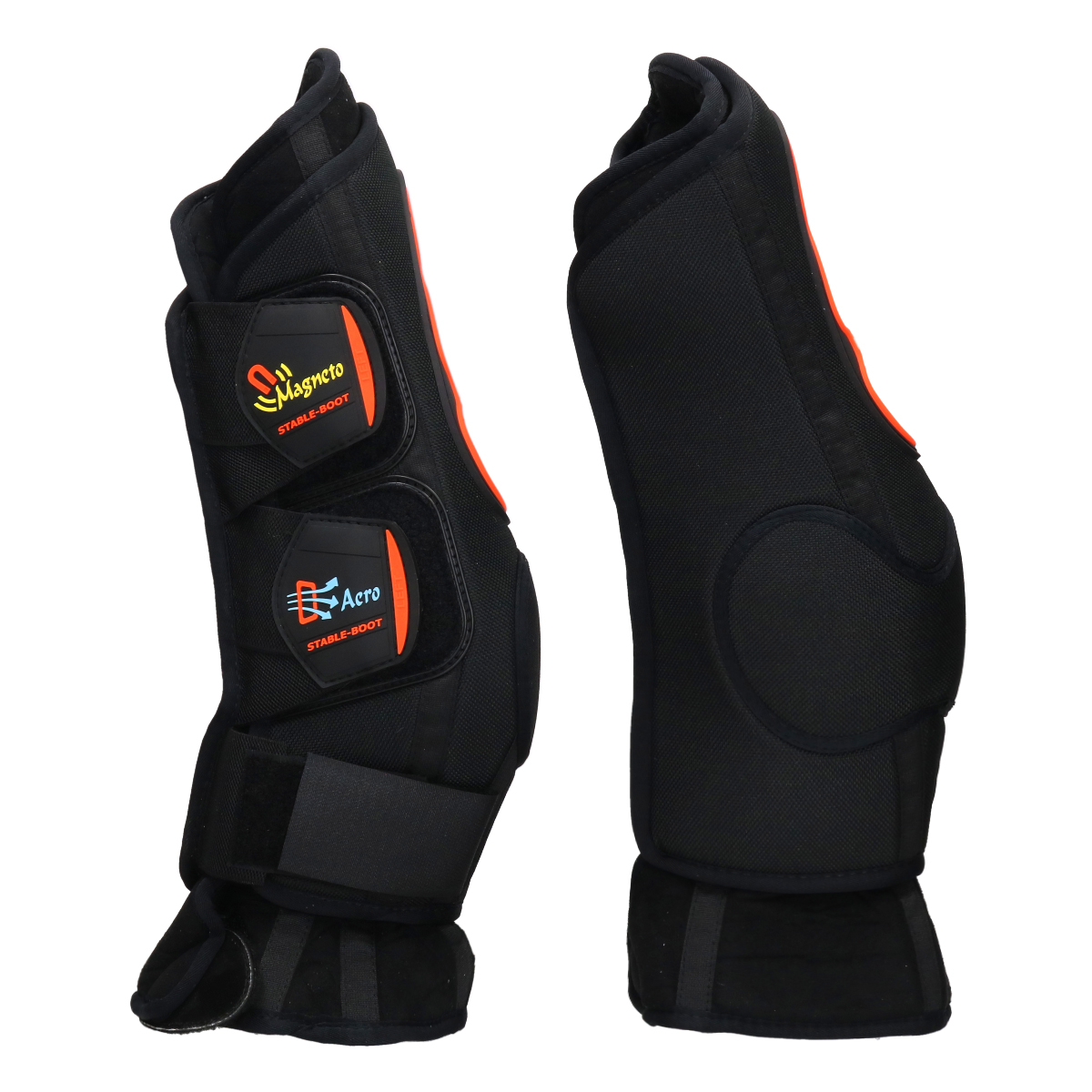 Stalbeschermers Equick Aero-magneto Front Zwart, S in zwart