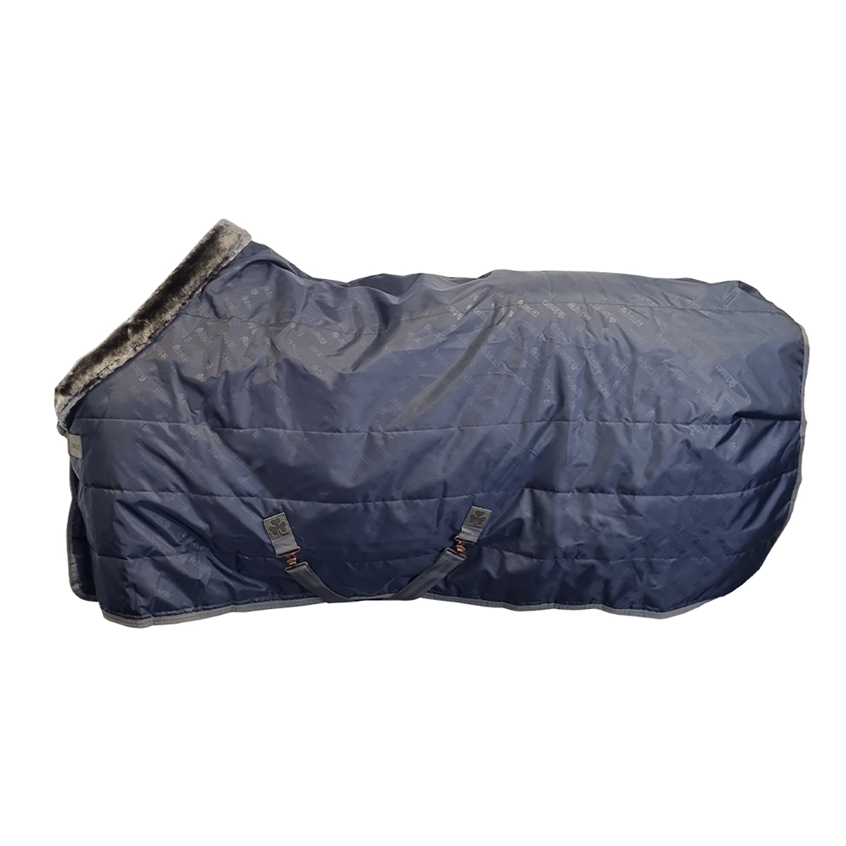 Show Line Staldeken 150 gr SF Navy/Grey - 145-195 - Regendeken | Staldekens paard