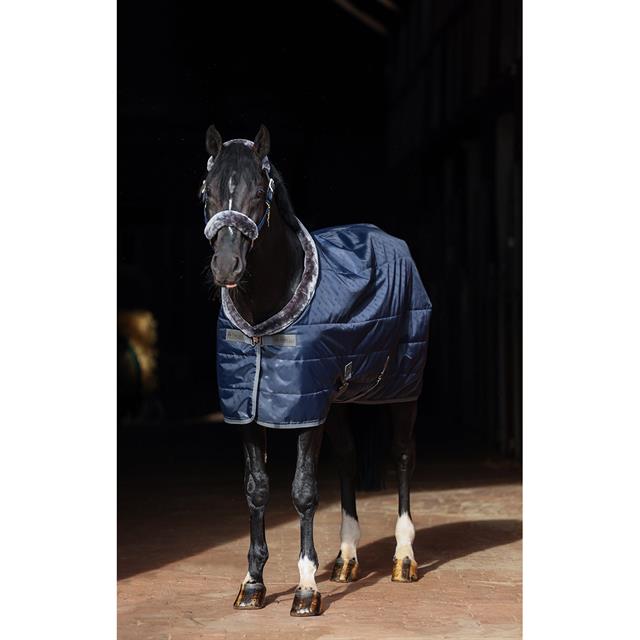 Staldeken Bucas Show-Line 150gr Donkerblauw-grijs