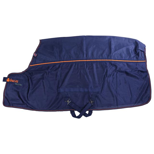 Staldeken Bucas Therapy Light Donkerblauw-oranje